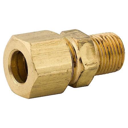 Connector Com, Br, 5/16, (1/8 Nptm), Bag