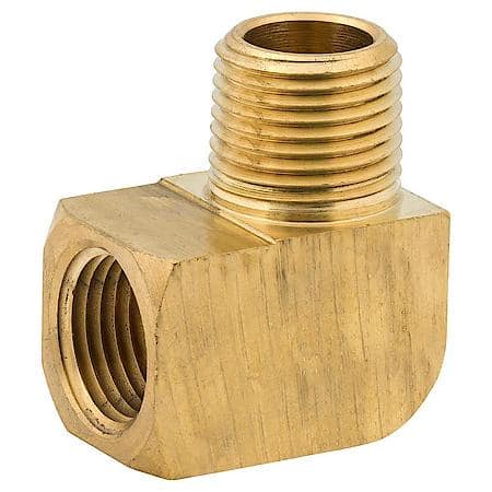 Street Elbow, Br, 1/2 Nptm, 1/2 Nptf, Bag