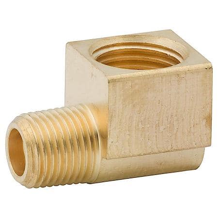 Elbow, Br, F(1/2-20 I), M(1/8 Nptm), Bag
