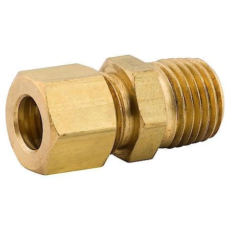 Connector Com, Br, 5/16, (1/4 Nptm), Bag