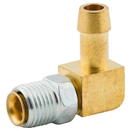 Clamp Elbow W/Nut 90, Br, 5/16 (1/2-20 I), Bag