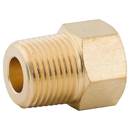 Connector, Br, F(5/8-18 I), M(3/8 Nptm), Bag