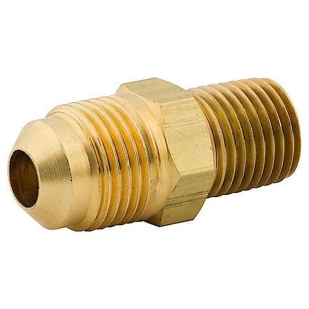 Male Connector, Br, 3/8 (1/4 Nptm), Bag