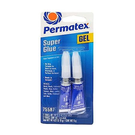 Super Glue, Premium, Fast-Acting Adhesive, 2 PACK