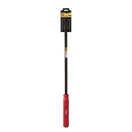 Pry Bar - Strikeable, 28 Inch, 21-Degree Angled Tip, Square Bar Design