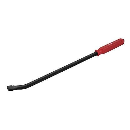 Pry Bar - Strikeable, 28 Inch, 21-Degree Angled Tip, Square Bar Design