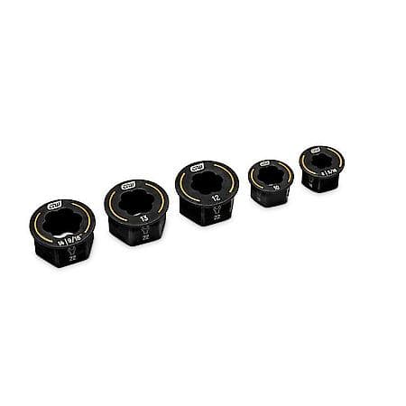 5 Pc Bolt Biter Metric Wrench Insert Set