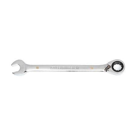16mm 90-Tooth 12 Point Reversible Ratcheting Wrench