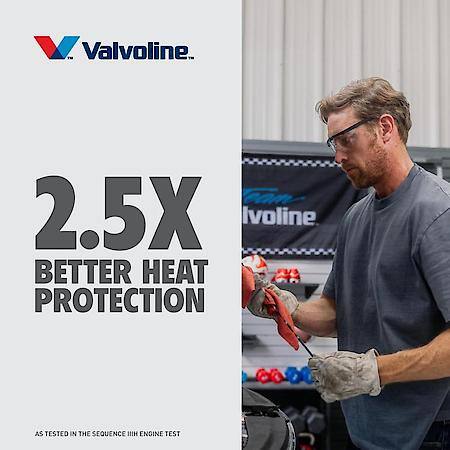 5W-20 Full Synthetic Motor Oil, Superior Temperature Performance, 5 Gallon