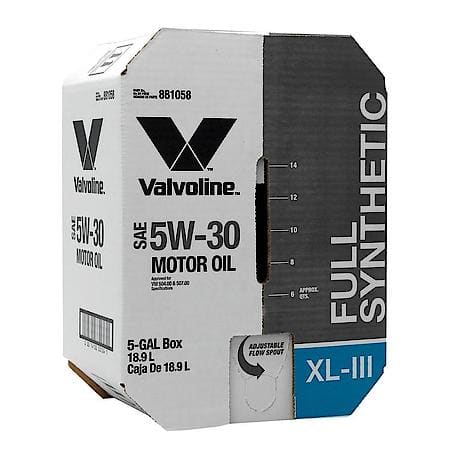 European Vehicle 5W-30 Full Synthetic Motor Oil, Ultimate Protection, 5 Gallon