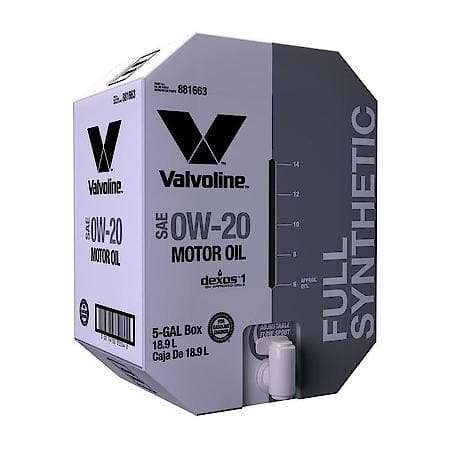 0W-20 Full Synthetic Motor Oil, Superior Performance in Extremes, 5 Gallon