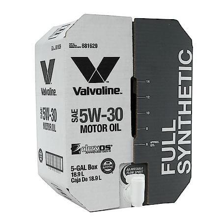 5W-30 Full Synthetic Motor Oil, Superior Temperature Performance, 5 Gallon