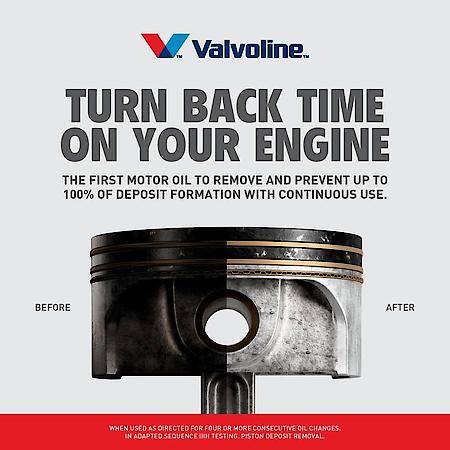 Restore & Protect 5W-20 Full Synthetic Motor Oil, Removes Deposits, 5 Gallon