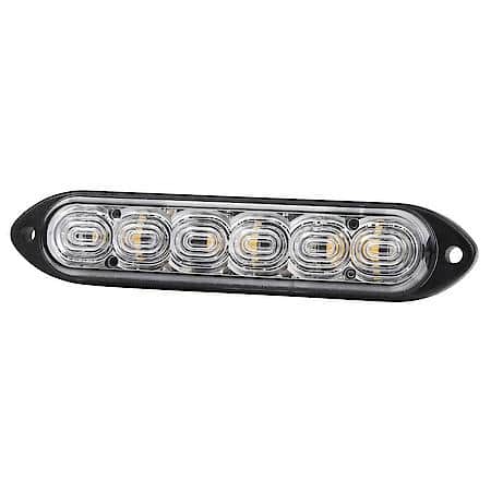 Hinvii Four Nv Leds And Six Flashing Amber Leds Die Cast Aluminum Base