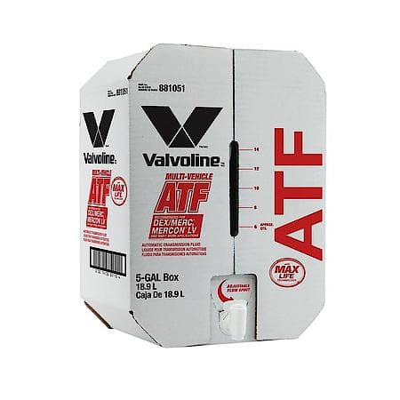 MaxLife Multi-Vehicle Full Synthetic Automatic Transmission Fluid (ATF), 5 Gallon Box