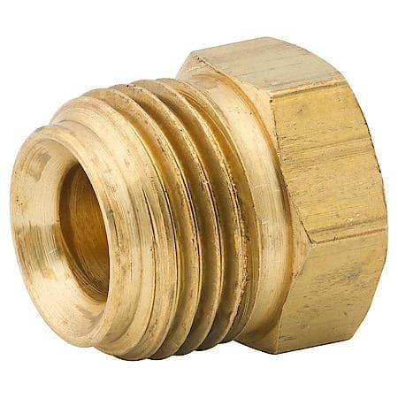 Plug, Brass, 3/8" (5/8-18 I)