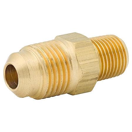 Male Connector, Brass, 5/16" (1/8 NPTM)