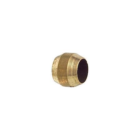 Sleeve Compression Union, Brass, 3/16", 10 Pack