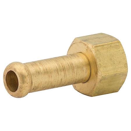 Rigid Clamp, Brass, 5/16" Female (1/2-20 I)