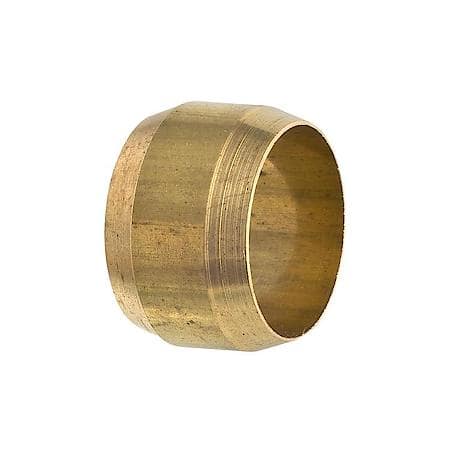 Sleeve Compression Union, Brass, 1/2", 5 Pack