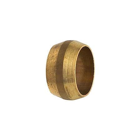 Sleeve Compression Union, Brass, 3/8", 10 Pack