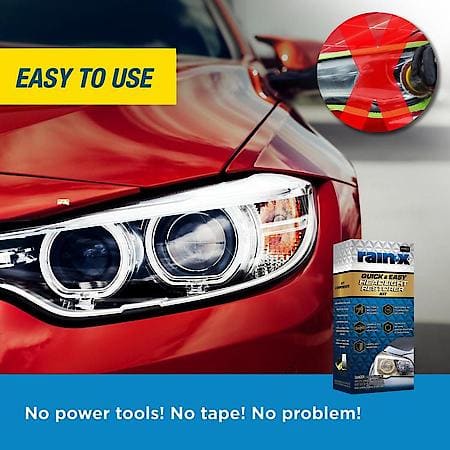 Pro Graphene Headlight Restoration Kit. Quickly & Easily restore headlights