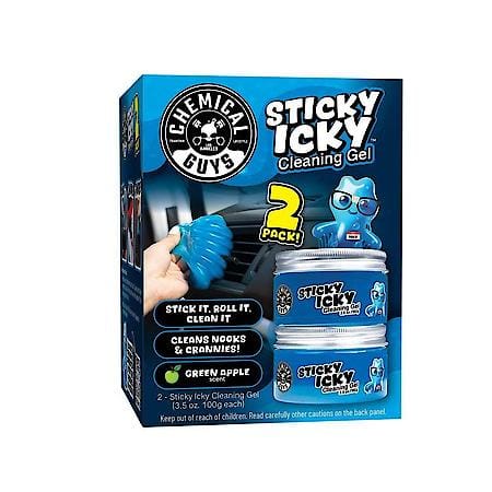 Sticky Icky Car Cleaning Gel, 2 Pack (3.5 oz. 100g each)