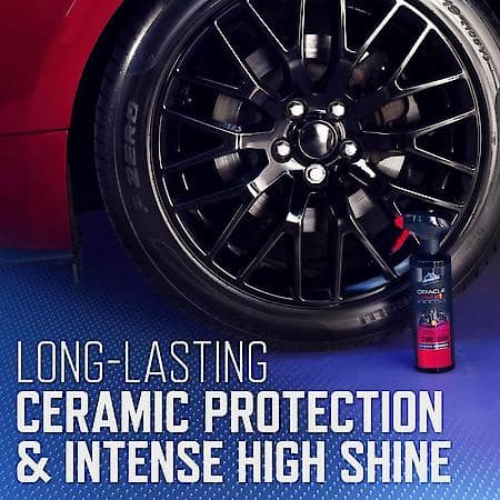 Podium Series Hybrid Ceramic High Gloss Tire Shine Spray, 16 fl oz Bottle