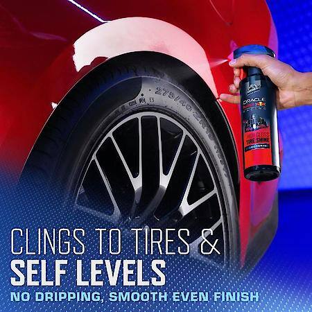 Podium Series Hybrid Ceramic High Gloss Tire Shine Spray, 16 fl oz Bottle