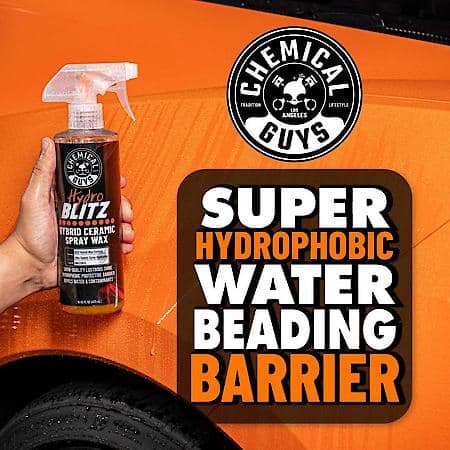 HydroBLITZ Hybrid Ceramic Spray Wax : Fast and Easy Application, 16 oz.