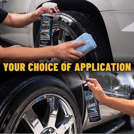 Shine Logic Tire Shine : High Gloss Finish for All Tires, 20 oz.
