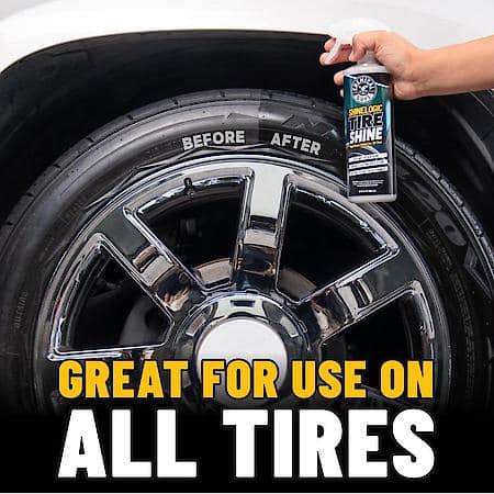 Shine Logic Tire Shine : High Gloss Finish for All Tires, 20 oz.