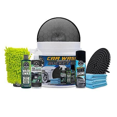 Clean & Shine Car Wash Bucket Kit for Cars, Trucks, SUVs & More