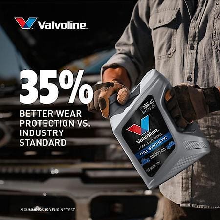 Premium Blue 15W-40 Full Synthetic Engine Oil, Maximizes Diesel Engine Life, 1 Gallon