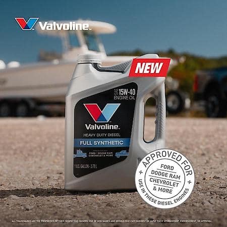Premium Blue 15W-40 Full Synthetic Engine Oil, Maximizes Diesel Engine Life, 1 Gallon