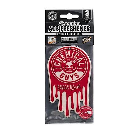 Hanging Air Freshener, Black Frost, Cherry Blast, Pina Colada Scent, 3 Pack Variety