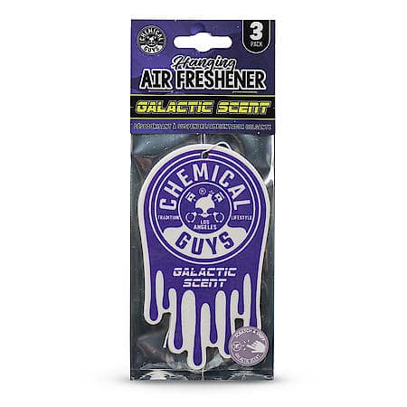Chemical Guys Hanging Air Freshener 3-pack Galactic Scent
