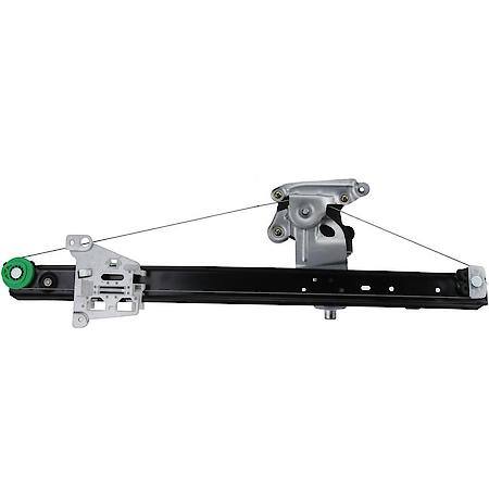Window Regulator, Left Rear, w/ Motor