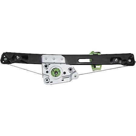 Window Regulator, Premium Ball Bearing Regulator; Rear Left, w/o motor