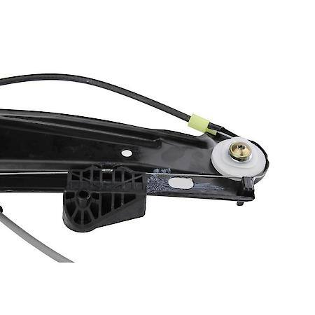 Window Regulator, Premium Ball Bearing Regulator; Front Left; w/o motor