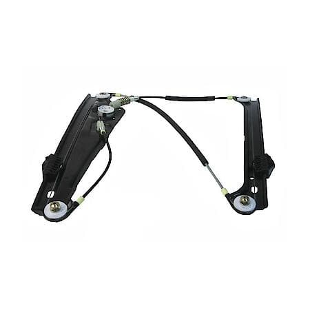Window Regulator, Premium Ball Bearing Regulator; Front Left; w/o motor