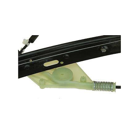 Window Regulator, Front Left; w/o Motor; Premium Ball Bearing Regulator;