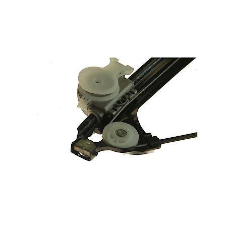 Window Regulator, Front Left; w/o Motor; Premium Ball Bearing Regulator;