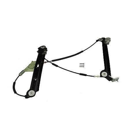 Window Regulator, Front Left; w/o Motor; Premium Ball Bearing Regulator;