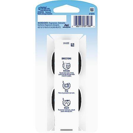 Febreze Auto Vent Clip Freshener - Old Spice Timber 2ct.
