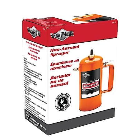 Non-Aerosol Sprayer - Orange, Refillable, 32 oz Capacity