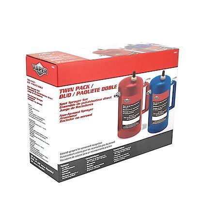 Non-Aerosol Sprayer - Red and Blue, Refillable, 32 oz Capacity