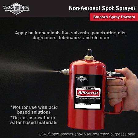 Non-Aerosol Sprayer - Red and Blue, Refillable, 32 oz Capacity