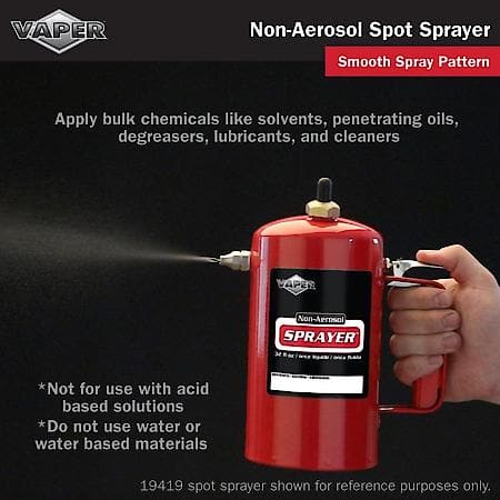 Non-Aerosol Sprayer - Red, Refillable, 32 oz Capacity
