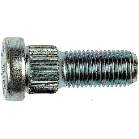 Serrated Wheel Stud, 7/16-20, .564" Knurl, 1-5/16" Length